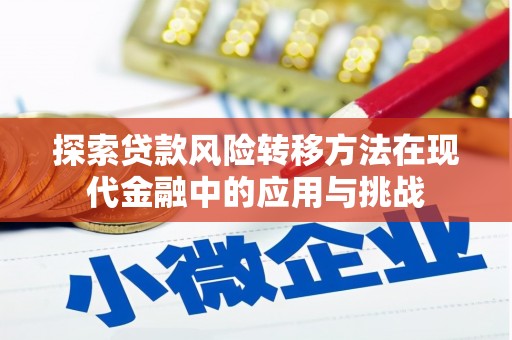 布拖探索贷款风险转移方法在现代金融中的应用与挑战