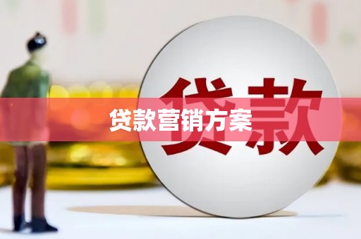 布拖贷款营销方案