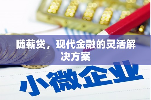 布拖随薪贷，现代金融的灵活解决方案