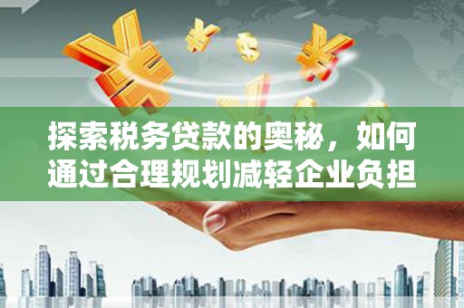 布拖探索税务贷款的奥秘，如何通过合理规划减轻企业负担