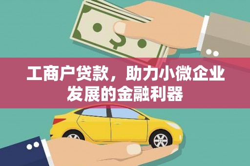 布拖工商户贷款，助力小微企业发展的金融利器