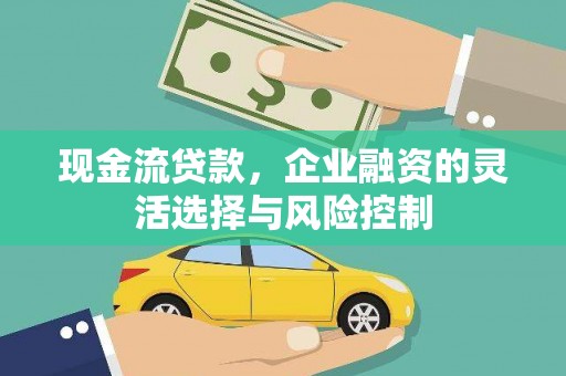 布拖现金流贷款，企业融资的灵活选择与风险控制