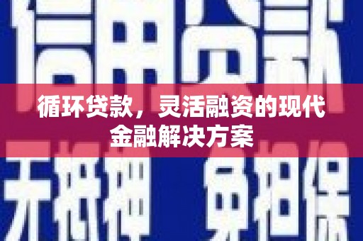 布拖循环贷款，灵活融资的现代金融解决方案