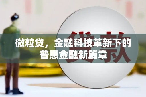 布拖微粒贷，金融科技革新下的普惠金融新篇章