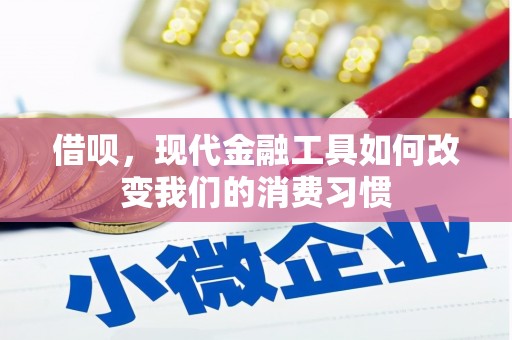 布拖借呗，现代金融工具如何改变我们的消费习惯