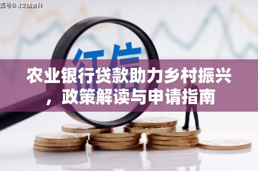 布拖农业银行贷款助力乡村振兴，政策解读与申请指南