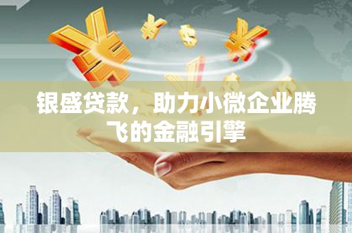 布拖银盛贷款，助力小微企业腾飞的金融引擎