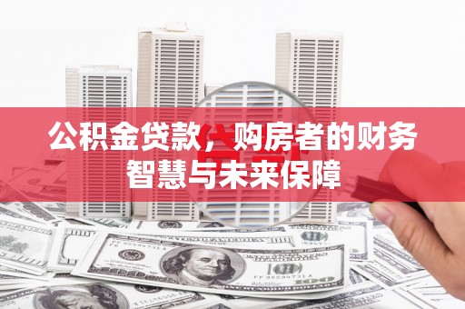 布拖公积金贷款，购房者的财务智慧与未来保障