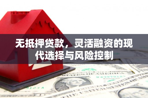 布拖无抵押贷款，灵活融资的现代选择与风险控制