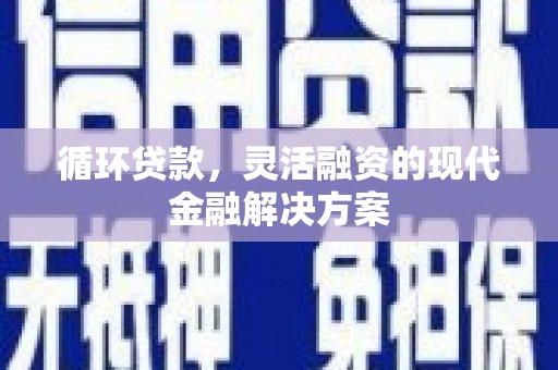 布拖循环贷款，灵活融资的现代金融解决方案
