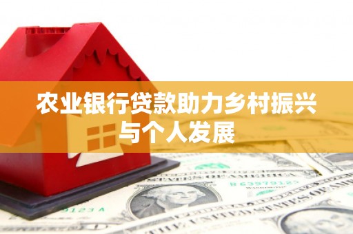布拖农业银行贷款助力乡村振兴与个人发展