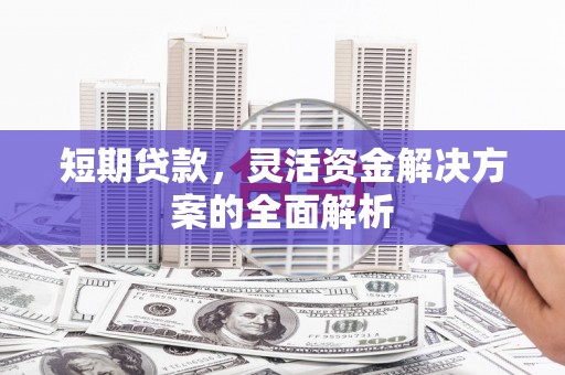 布拖短期贷款，灵活资金解决方案的全面解析
