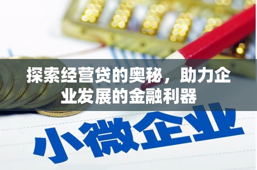 布拖探索经营贷的奥秘，助力企业发展的金融利器