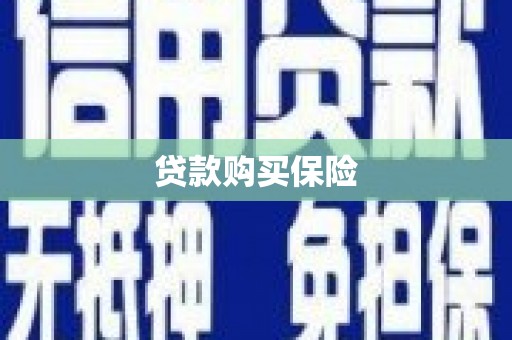 布拖贷款购买保险