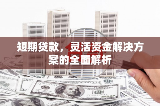 布拖短期贷款，灵活资金解决方案的全面解析