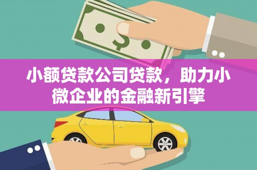 布拖小额贷款公司贷款，助力小微企业的金融新引擎