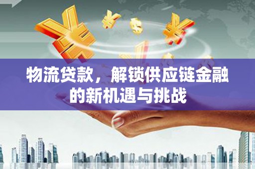 布拖物流贷款，解锁供应链金融的新机遇与挑战